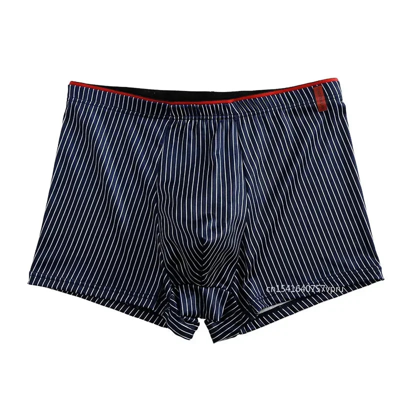 Stripe Boxers Briefs Men Underwear Knickers for Men Panties Underpants Shorts Fashion Lingerie Under Wear Sexy Boxer