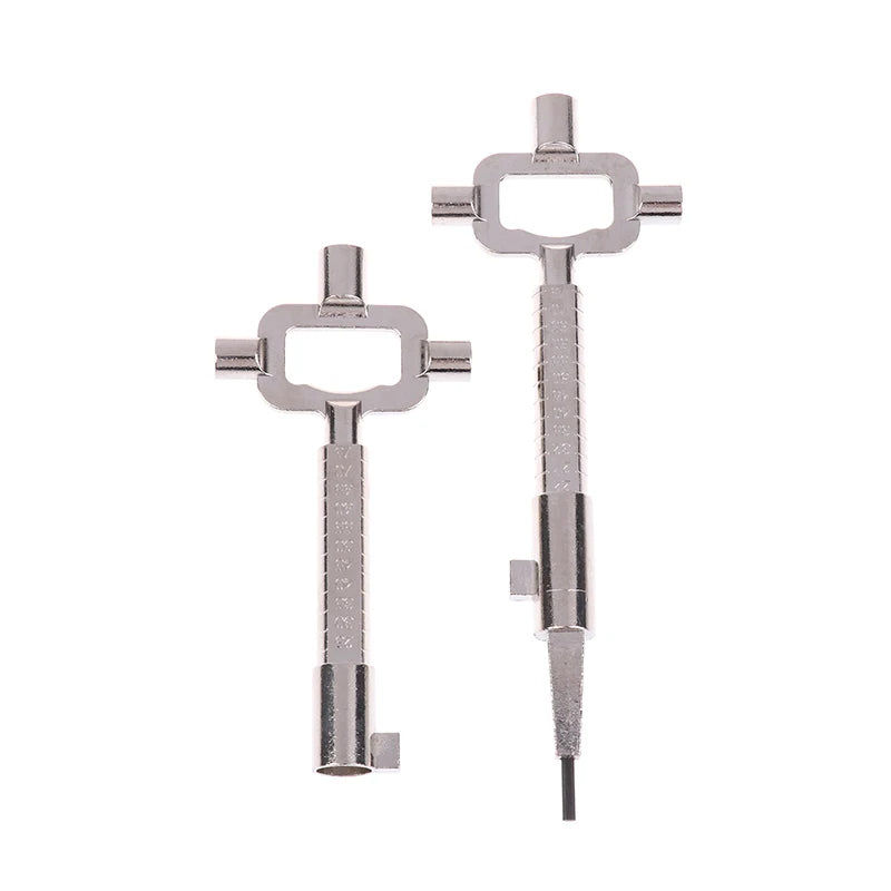 Multitools, Building Keys And Lock Keys, Measuring Tools For Lock Cylinder 6 In 1 Construction Key