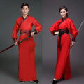 Men Woman Stage Dance Dress Chinese Traditional Costumes New Year Adult Tang Suit Performance Hanfu Female Cheongsam