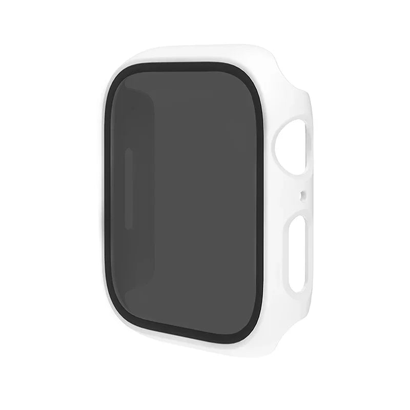 Anti-Peeping Screen Protector For Apple Watch 45mm 41mm 44mm 40mm Tempered Privacy Glass+Case For iWatch 8 7 6 5 4 SE 9 Cover