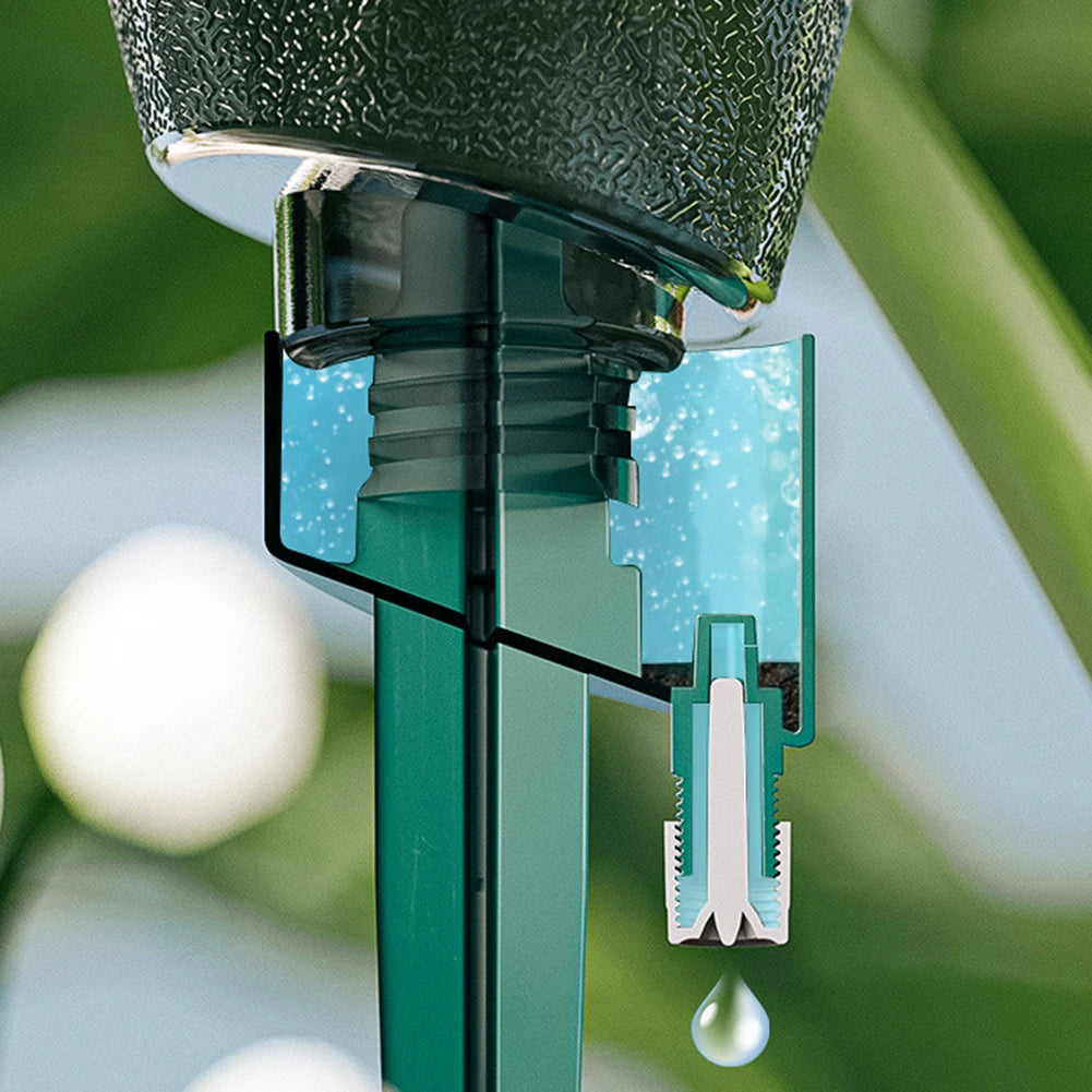 Automatic Waterer House-hold Drips Irrigation Flower Waterer Dripper Lazy Potted Timing Seepager Garden Self Watering Pot