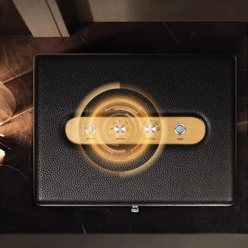 Large Luxury Watch Winder Organizer Storage Box Mechanical Watch Automatic Watch Winders Box Safe Deposit Boxes Display Gifts
