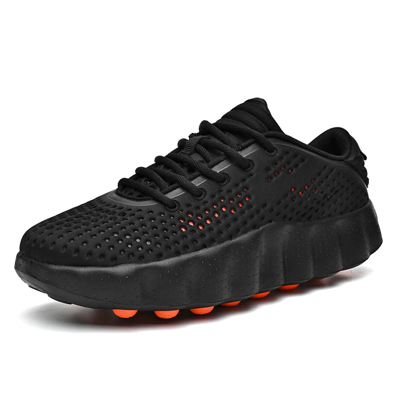 2026 New Hot Selling Fashionable Sports Shoes Comfortable Soft Sole Foot Massage Casual Shoes Rebound Cushioning Walking Shoes