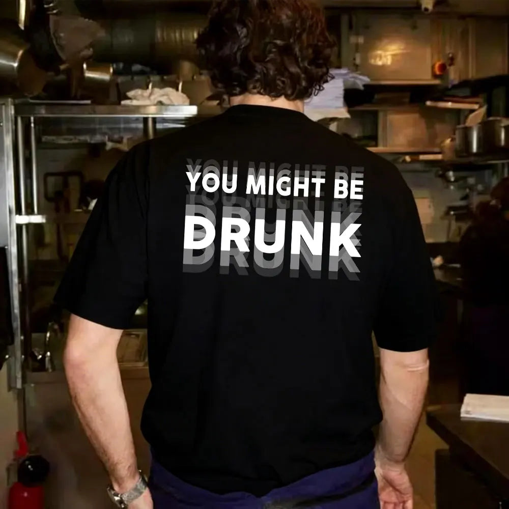 Told Myself To Stop Drinking But I'm Not Gonna Listento An Alcoholic T-shirt Funny Drinking Alcohol Humor Man Summer T Shirt