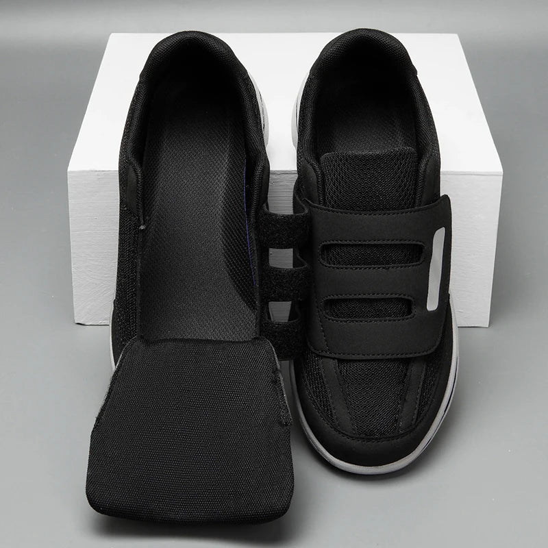 Wide Toe Sneakers For Fat Foot Diabetic Shoes For Elderly Hallux Valgus Bunion Orthopedics Swollen Feet Thumb Eversion Footwear