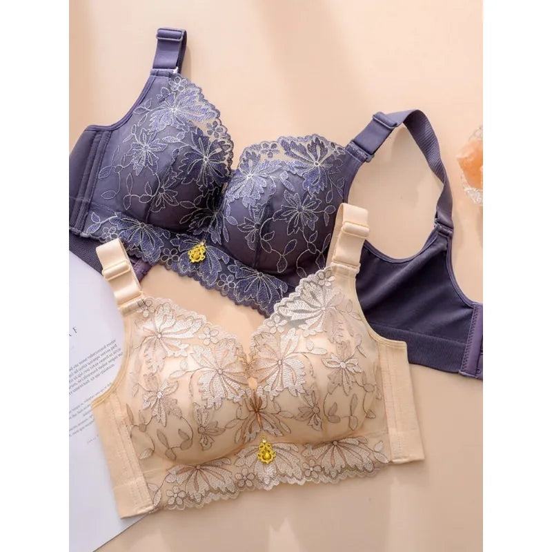 Rending Women Thin Big Bust Minimizer Bra Anti-Sagging Full Support Comfort Lingerie Smooth Back Underwear Plus Size 32-40 Best