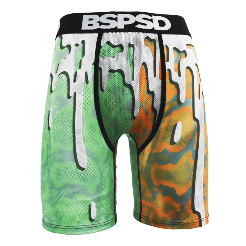 Sexy Men Underwear Boxers Breathable Mens Boxershorts Men's Panties Underpants Plus Size Fashion Print Man Boxers Briefs Trunks