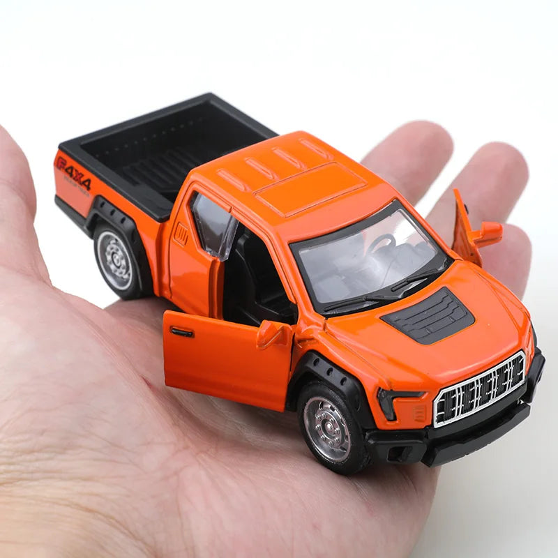 Collection of simulated children's alloy car models, metal car models, and ornaments