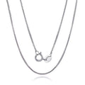 Real 18K Gold Women's Necklace AU750 Chopin Chain Choker Festival Great Gift New Fashion Simple Style Fine Jewelry