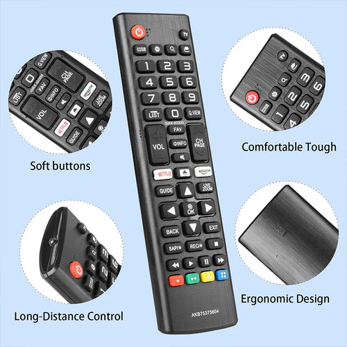 AKB75375604 Remote Control Fit For LG SMART LED LC TV 43UK6300PUE 32LK610BPUA 49UK6300PUE 55UK6300PUE 55UK7700PUD  55UK7700AUB