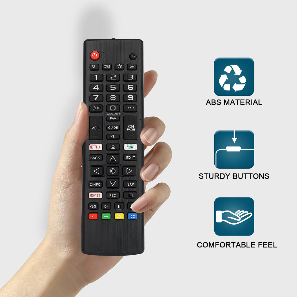 3Pcs Universal Remote Control Akb75675304 for Lg Smart Tv Models 32Lm5620Bpua 32Lm570Bpua 32Lm620Bpua 32Lm630B