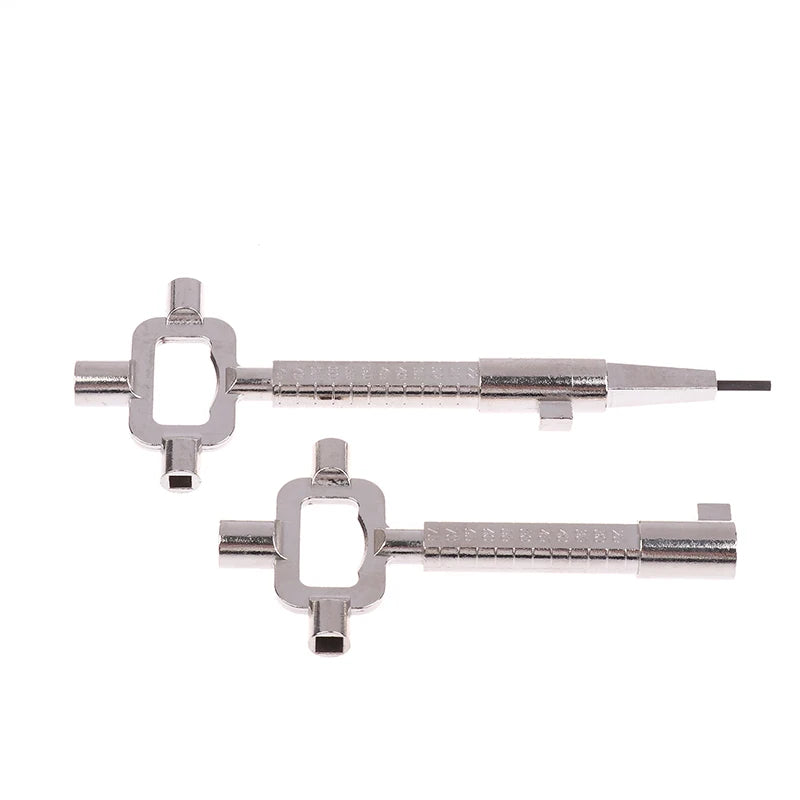 Multitools, Building Keys And Lock Keys, Measuring Tools For Lock Cylinder 6 In 1 Construction Key