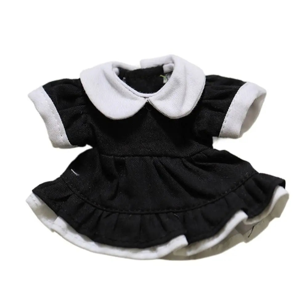 Dress Up Doll Doll Lolita Dress Maid Dress Princess Skirt Doll‘s Clothes Clothing 12cm Cotton Doll Clothes Doll Wear