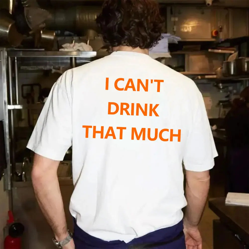 Told Myself To Stop Drinking But I'm Not Gonna Listento An Alcoholic T-shirt Funny Drinking Alcohol Humor Man Summer T Shirt