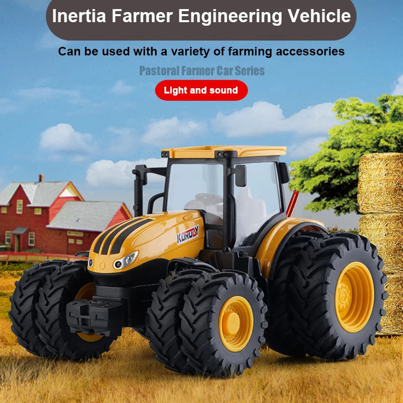 Children Toys Car Models Tractor Multiple Accessories To Choose From