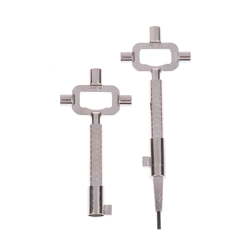 Multitools, Building Keys And Lock Keys, Measuring Tools For Lock Cylinder 6 In 1 Construction Key