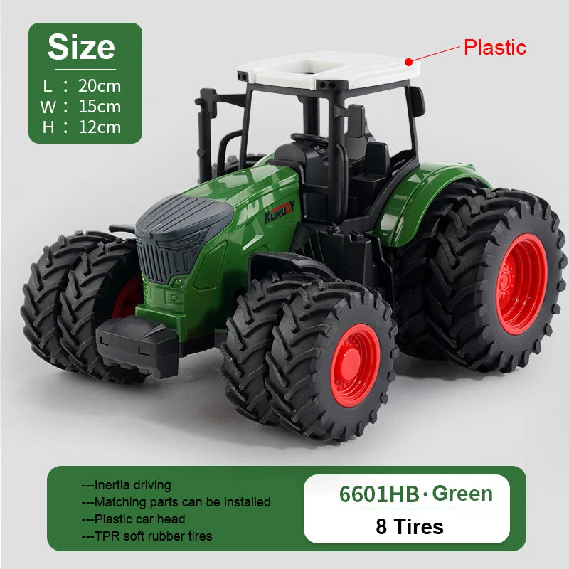 Children Toys Car Models Tractor Multiple Accessories To Choose From