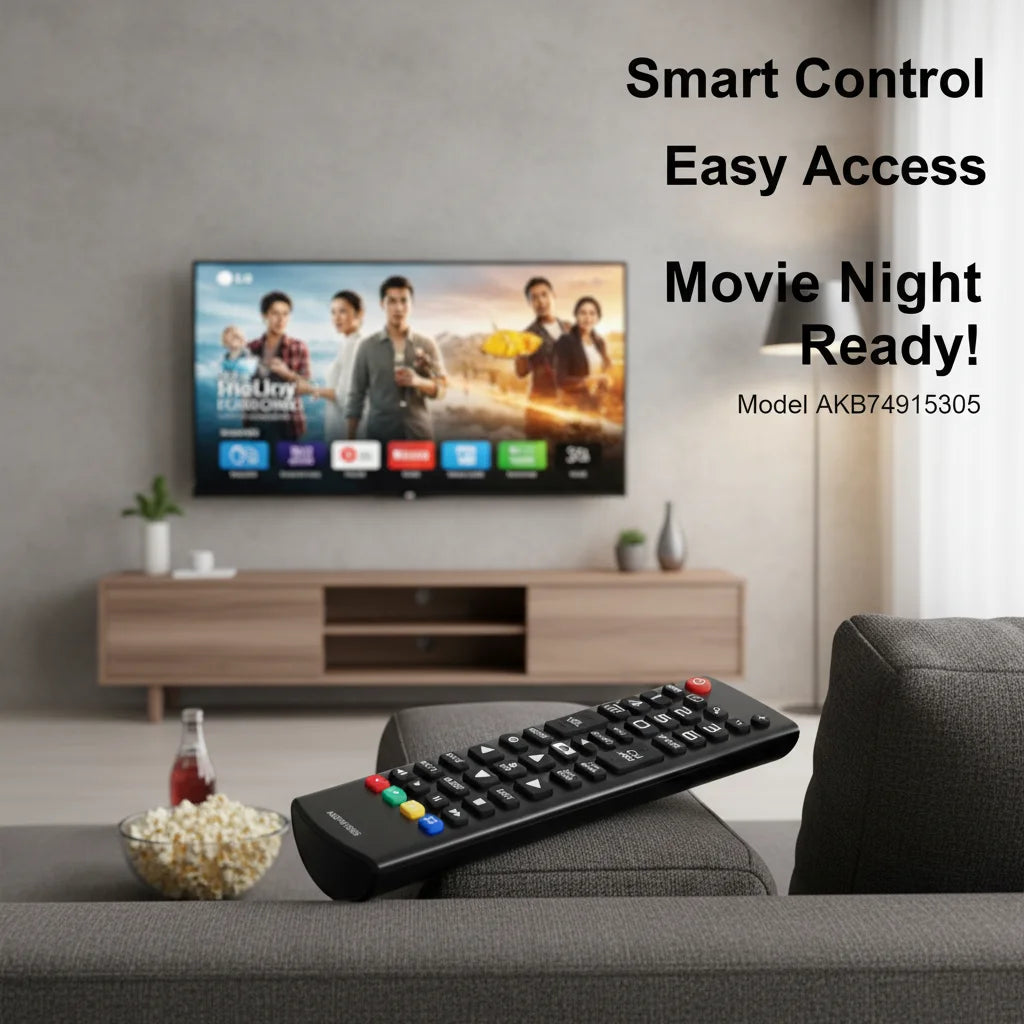 LG Universal IR Replacement Remote Control for Smart TV AKB75095307 AKB74915305 AKB76040302 UHD LED LCD TV RemoteWithout battery
