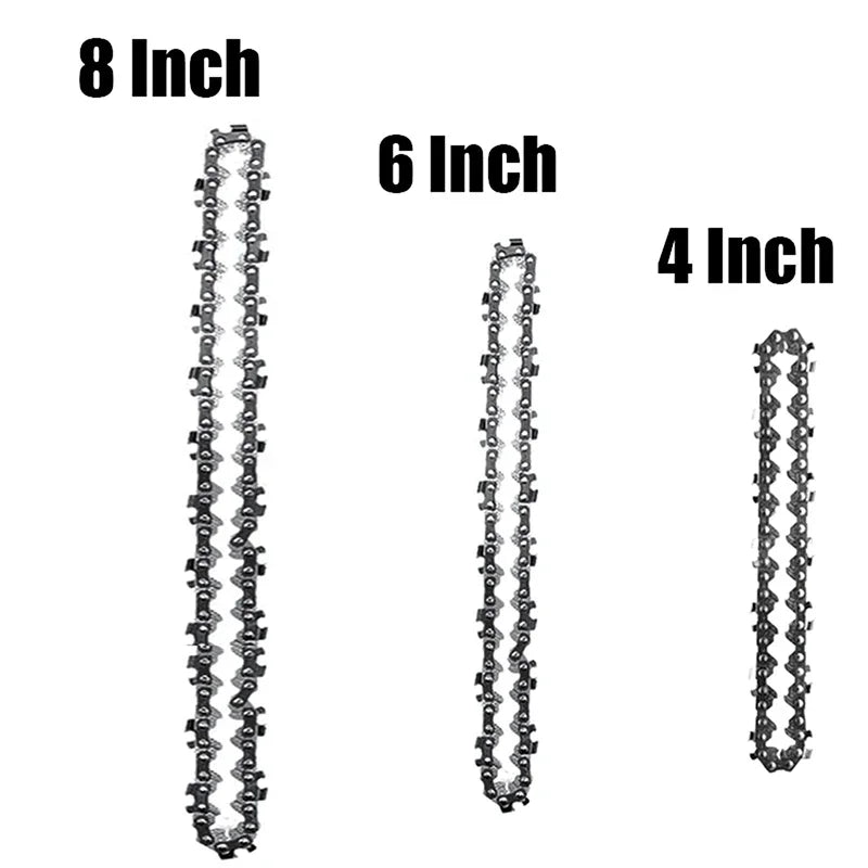 4/6/8/10/12/16inch  1/4" .043" 28/37/45/48  ChainsawDL Semi Chisel Electric Chainsaw Chain SpareWood Branch Cutting House Hold