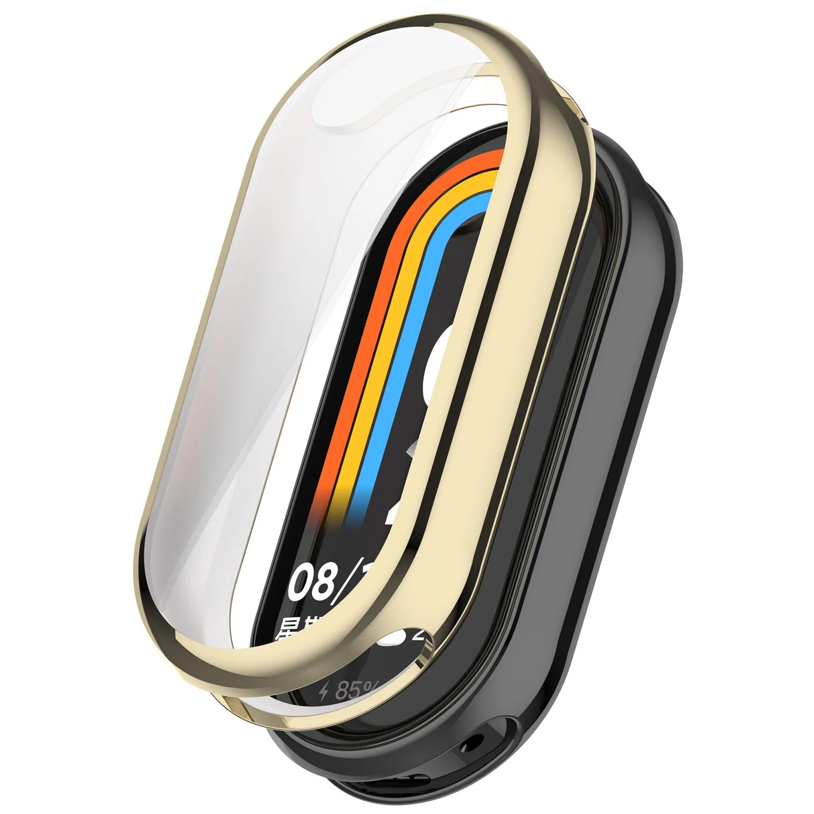 Soft TPU Case For Xiaomi Mi Band 10/9/8 NFC Full Screen Protector Shell Bumper Cover