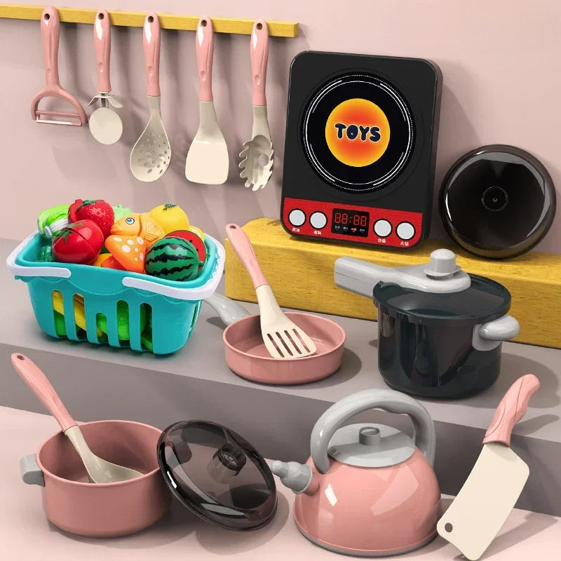 Kitchen Toys Set Simulated Kitchen Toy For Children's Pretend Play Children's Pretend Play Toy Set For Boys And Gir