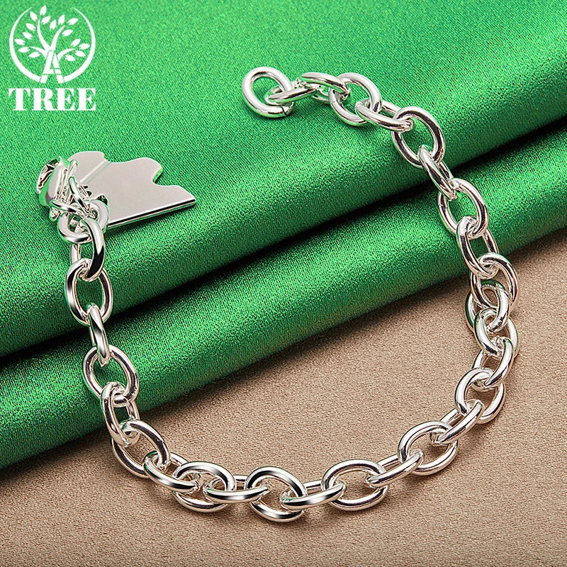 18K Gold Dog Label Pendant Bracelets For Women Men Birthday Party Fashion Charm Fine Jewelry Christmas Gift
