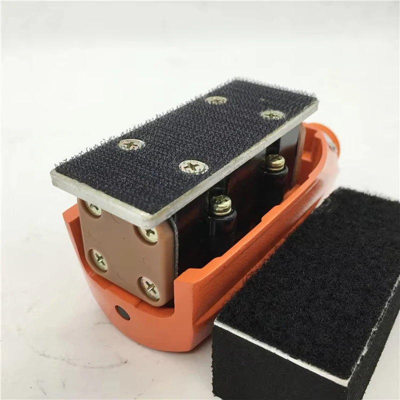 Ahuhardware straight line pneumatic air sander, air Line Groove Corner track Sandpaper machine