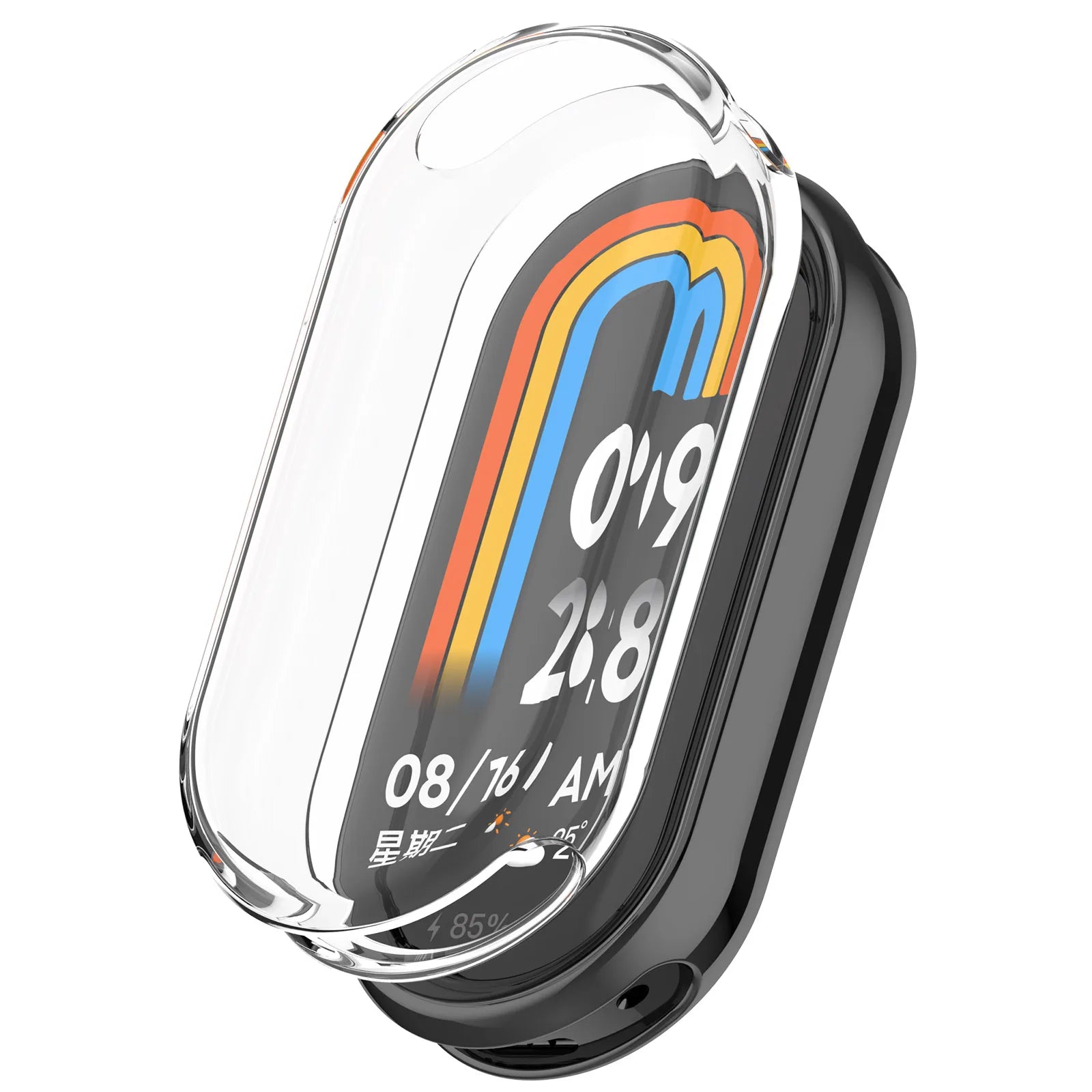 Soft TPU Case For Xiaomi Mi Band 10/9/8 NFC Full Screen Protector Shell Bumper Cover