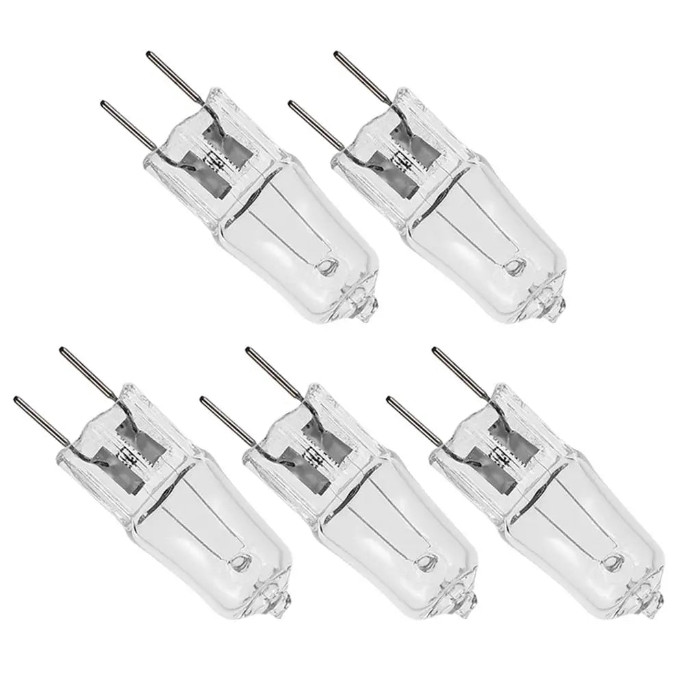 5Pcs Halogen Bulb Bulbs 120V 20W Halogen House Hold Light Bulb Range Hood Lights Chandeliers Light Bulbs Microwave Ovenrange