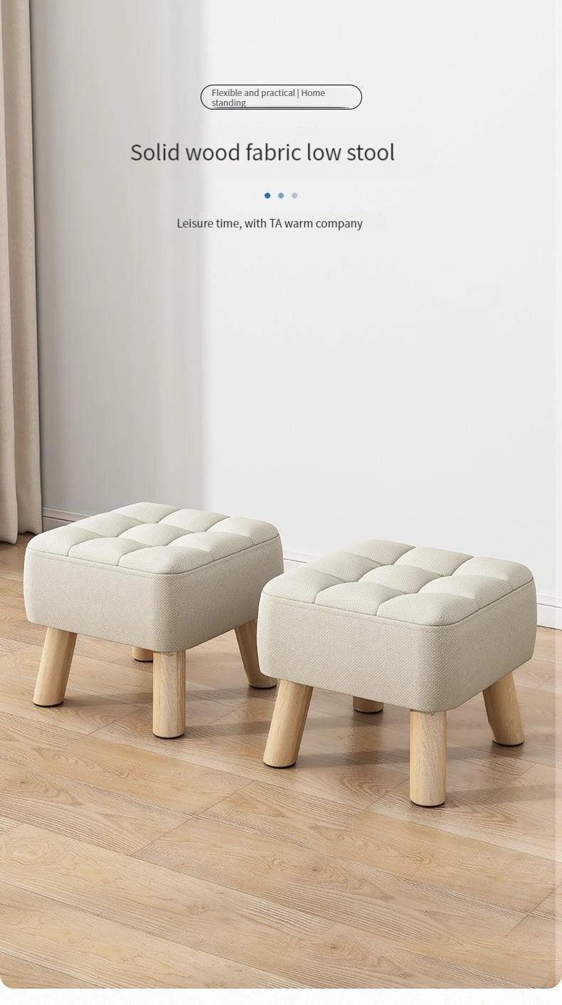 Solid Low Stool For Kids Foot Stool Durable Round Nesting Stools Comfortable And Soft Toddlers Playroom And Daycare House hold