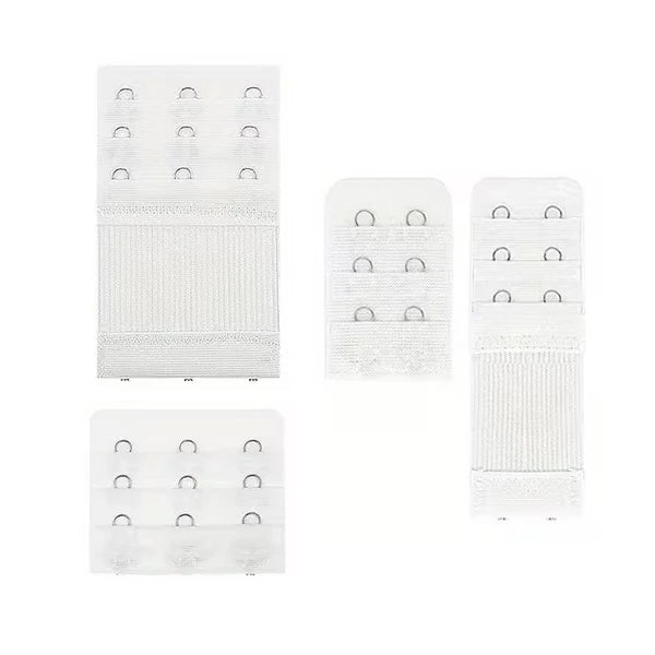 Bra Extenders for Women 4Pcs Adjustable Back Bra Strap Extender Women's Elastic Comfortable Elastic Bra Strap Extenders