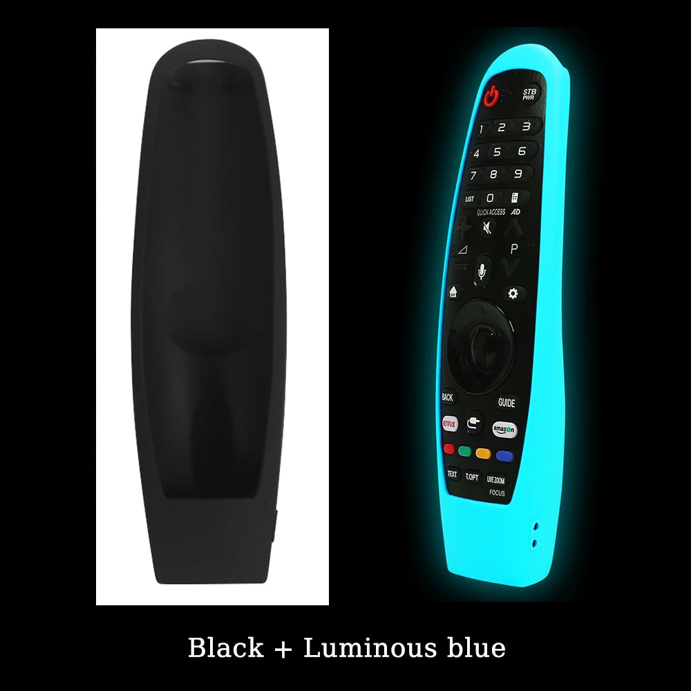 1 Piece Luminous Silicone Protective Case For  LG Smart TV Magic Remote MR20GA MR19BA MR18BA MR650A MR650 MR600