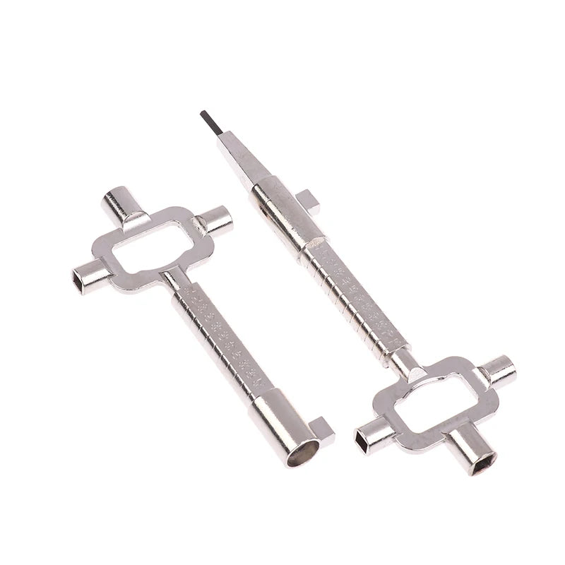 Multitools, Building Keys And Lock Keys, Measuring Tools For Lock Cylinder 6 In 1 Construction Key