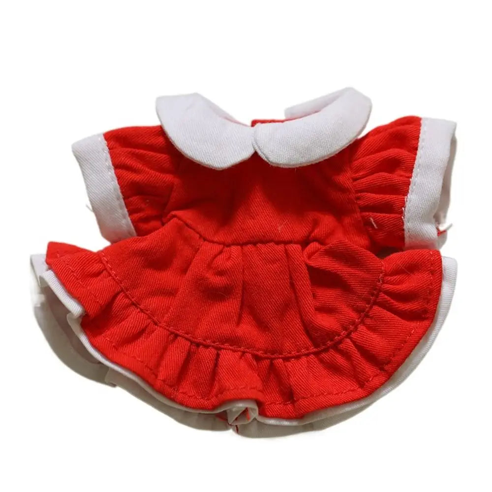 Dress Up Doll Doll Lolita Dress Maid Dress Princess Skirt Doll‘s Clothes Clothing 12cm Cotton Doll Clothes Doll Wear