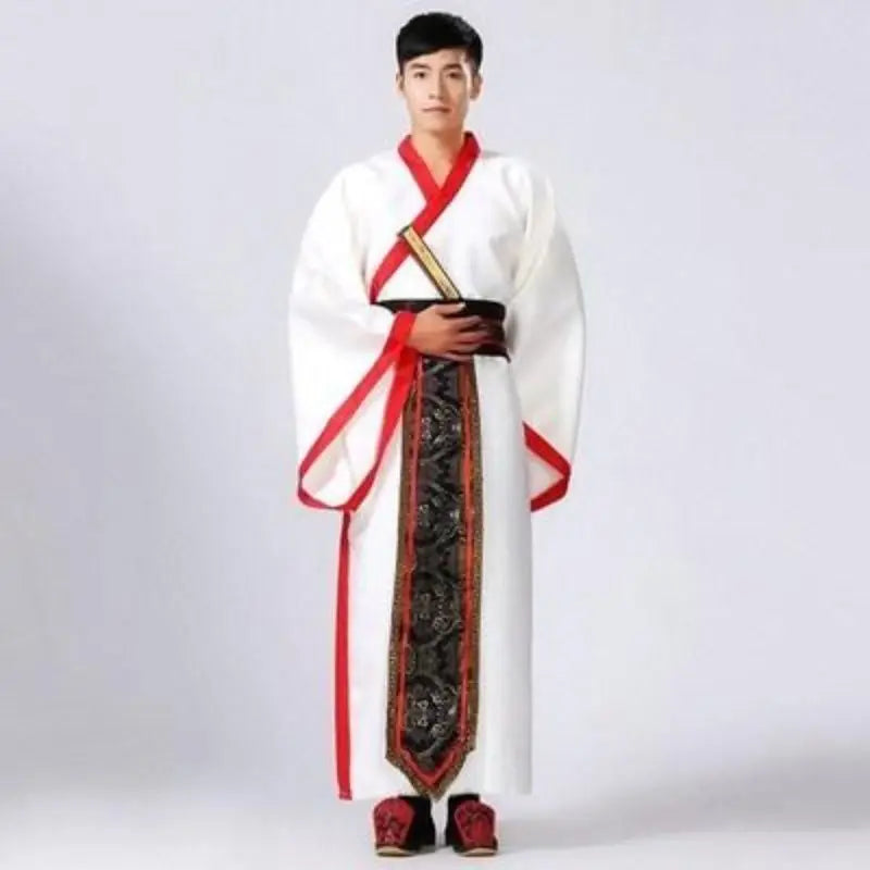 Men Woman Stage Dance Dress Chinese Traditional Costumes New Year Adult Tang Suit Performance Hanfu Female Cheongsam