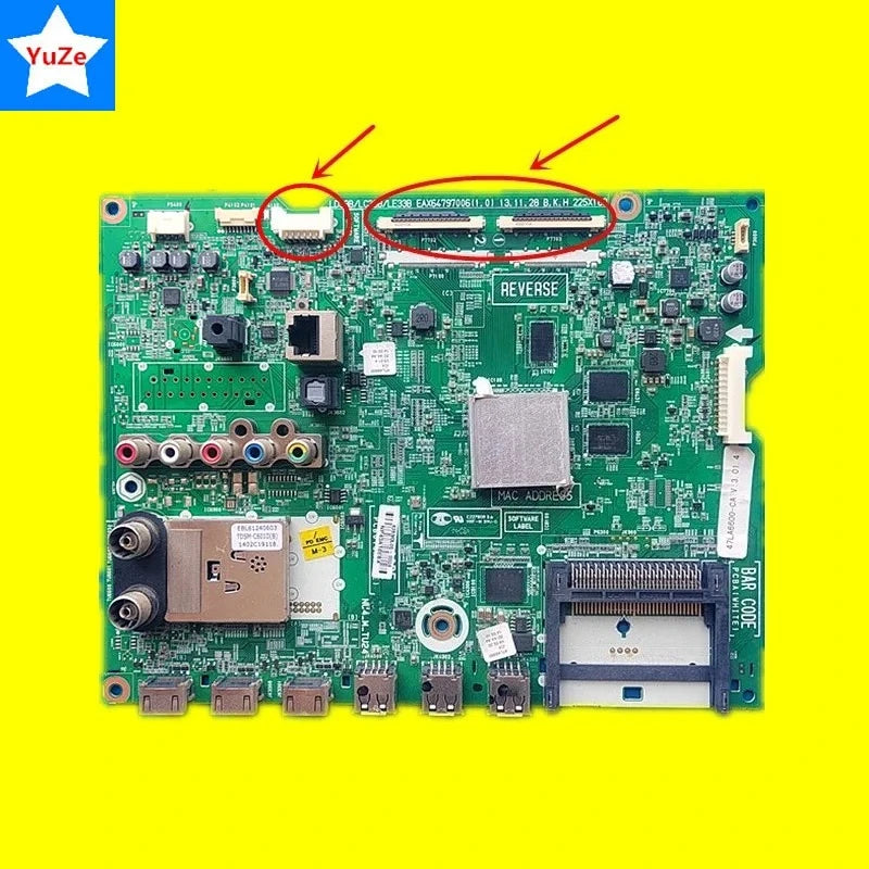 Main Board EAX64797006 Motherboard EBR76823173 for LG TV 42＂47＂55 inch EBU62038141 EBR76823185 EBT62898201 EBR76823176