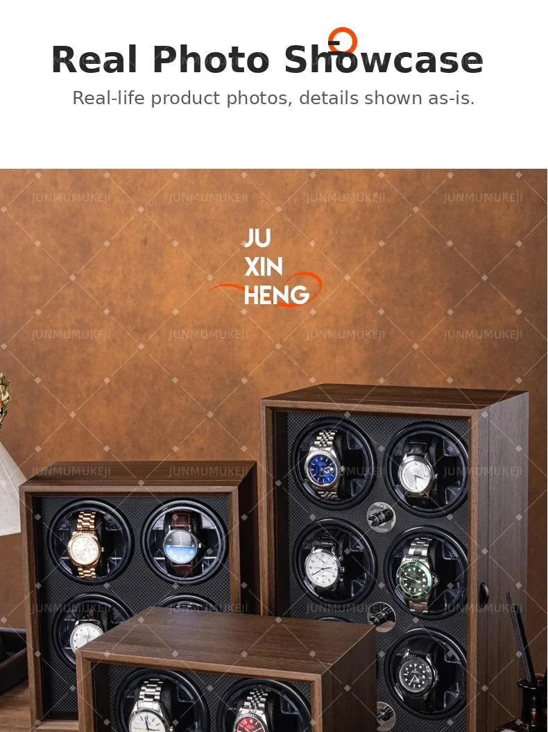 Watch Winders Box for Automatic Watches Usb Power Globally Motor Mechanical Watch Rotate Stand Box Fashion Decoration