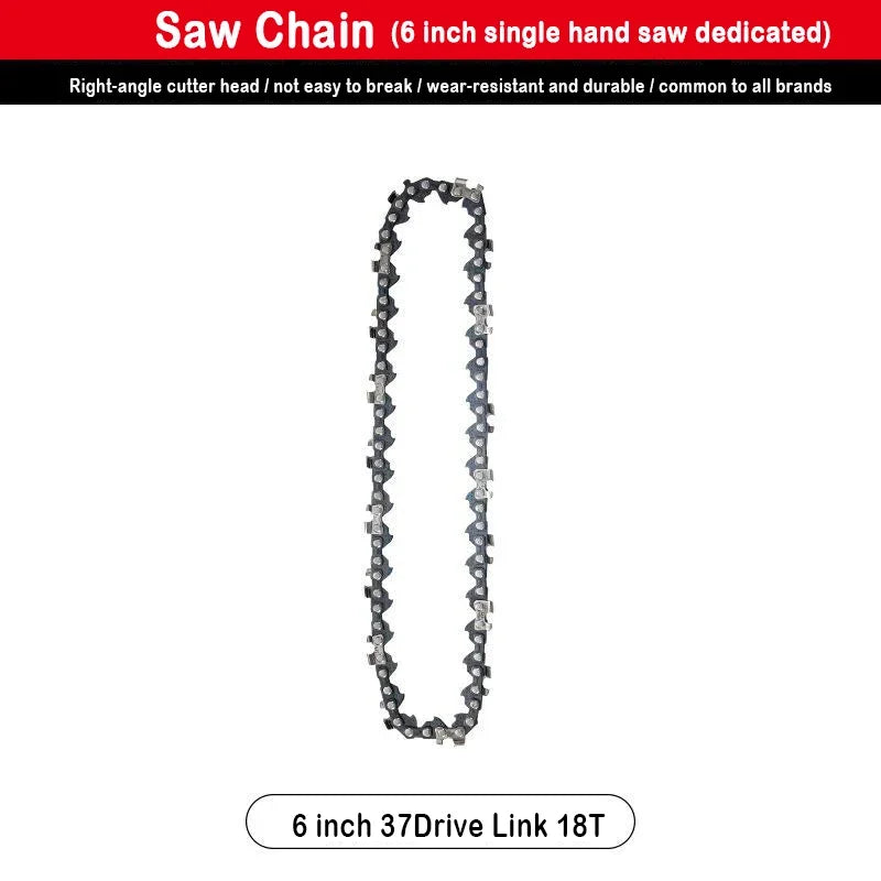 4/6/8/10/12/16inch  1/4" .043" 28/37/45/48  ChainsawDL Semi Chisel Electric Chainsaw Chain SpareWood Branch Cutting House Hold