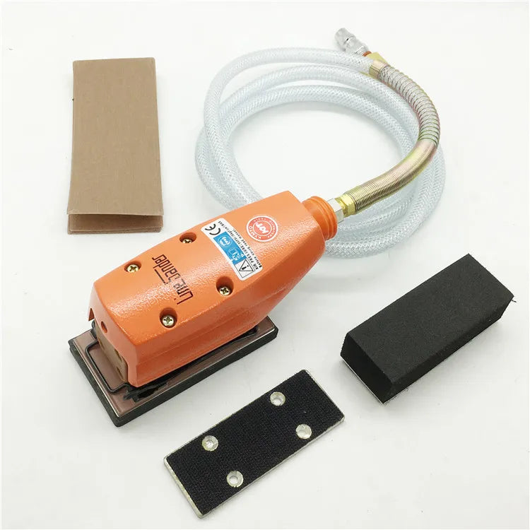 Ahuhardware straight line pneumatic air sander, air Line Groove Corner track Sandpaper machine