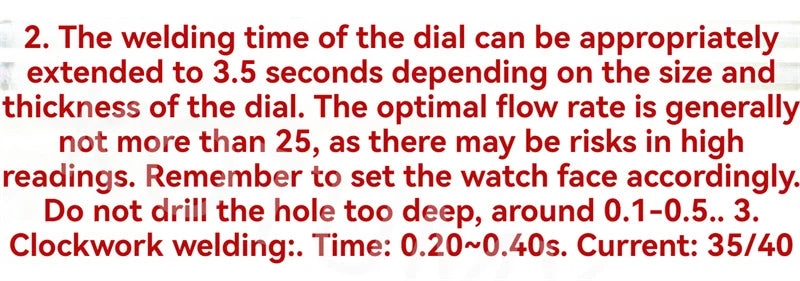Watch Equipment Welding Dial Watchmaking Tools Professional Welding Maintenance Watch Literal Foot Welding Machine