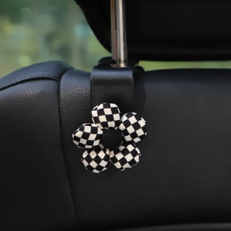 2pcs Car Hooks Seat Back Hook Vehicle Headrest Organizer Storage Hanger Groceries Handbag Women Car Accessories