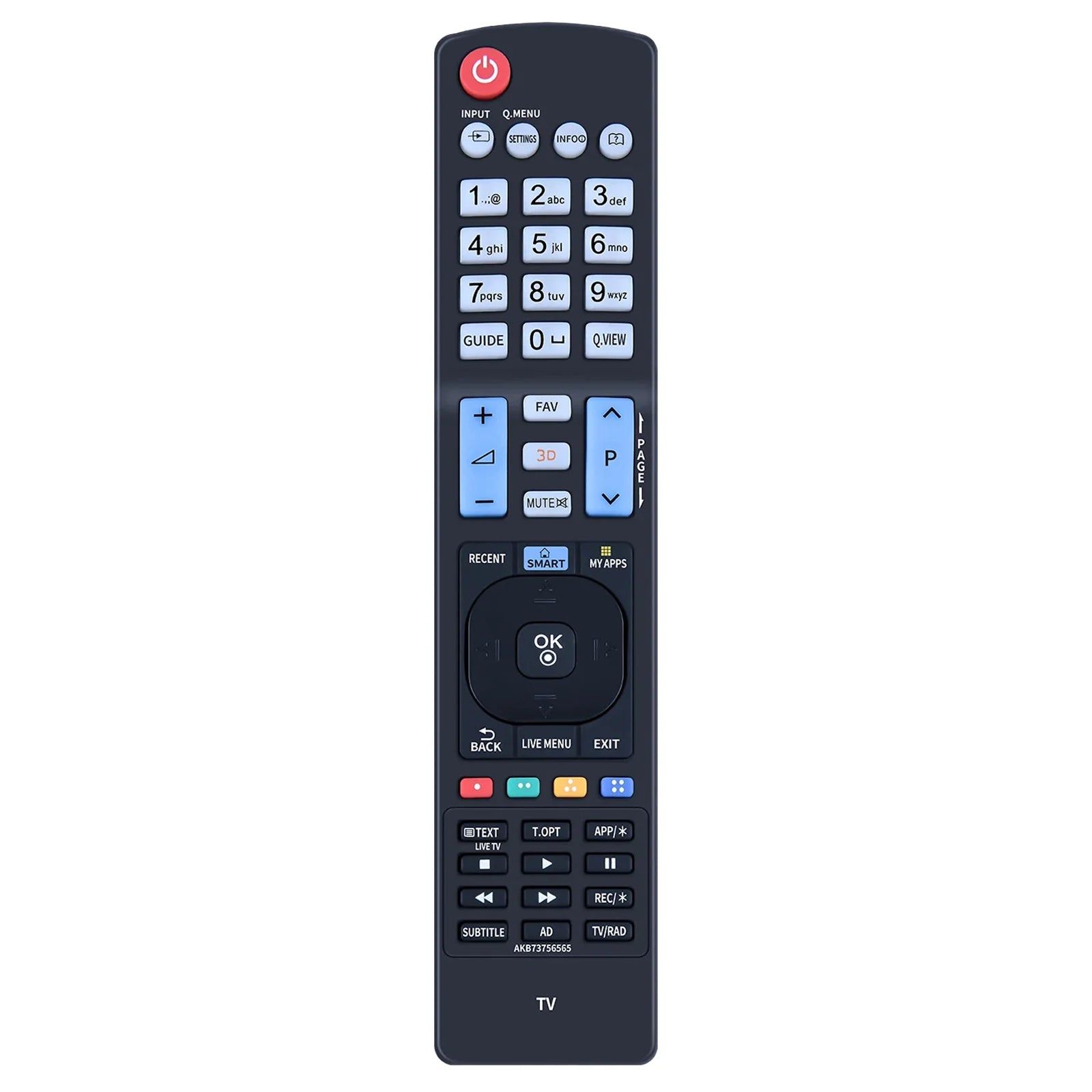 AKB73756565 Remote Control For LG Smart TV 42LB650V 50LB650V 60LB650V
