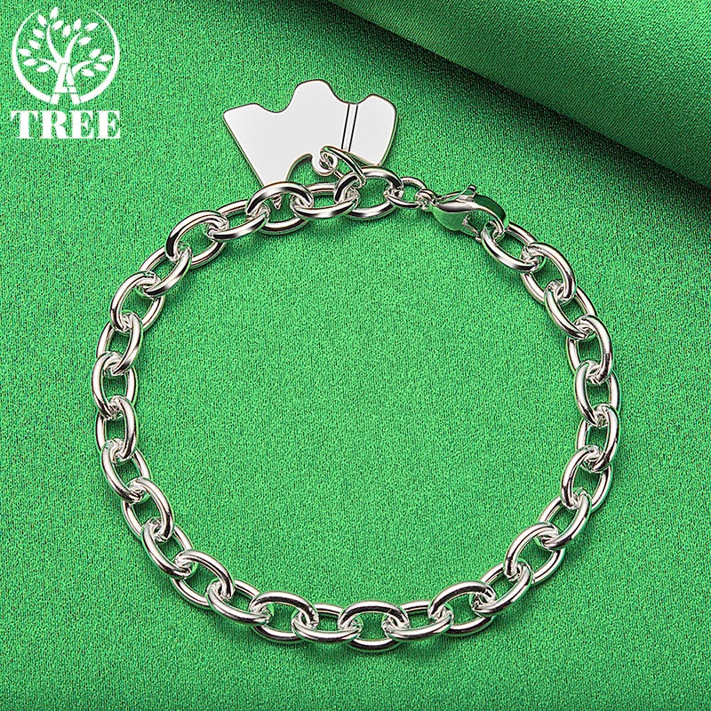 18K Gold Dog Label Pendant Bracelets For Women Men Birthday Party Fashion Charm Fine Jewelry Christmas Gift