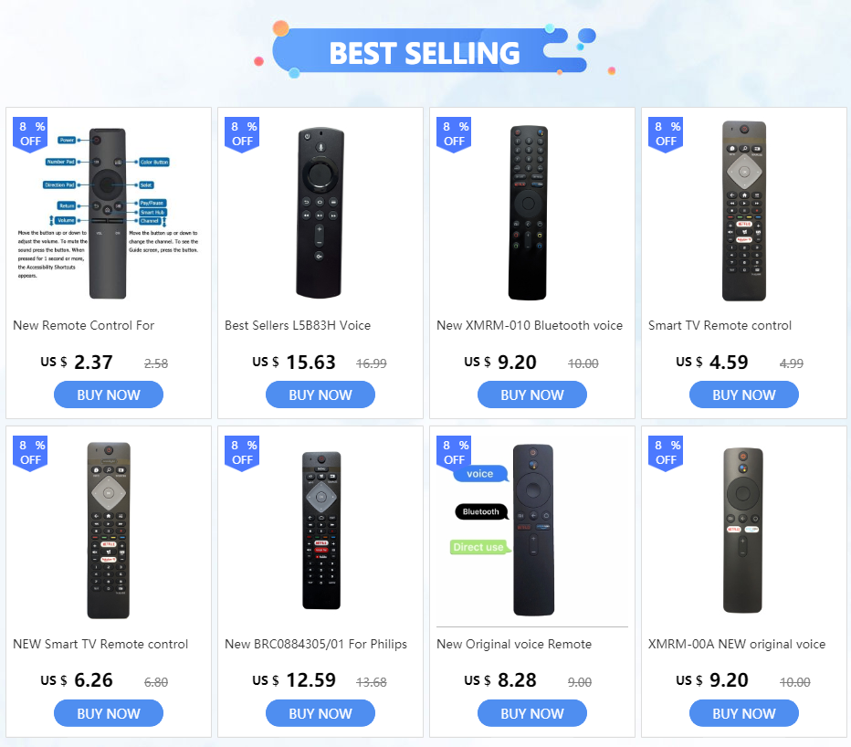 New Remote Control for Grandin TV LD49VG49279S/LD22VGB273S/LD40VGB279S/LD32VGB279S/LD49VG279/LD32V278GF/LD32VG32279S
