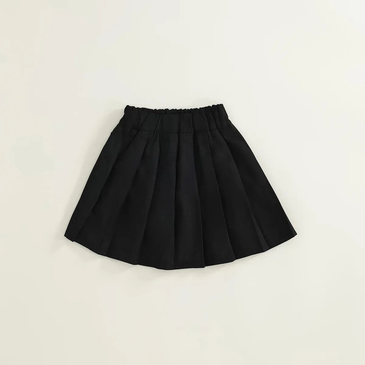Sundress Black for Girls Children Junior Dress Elementary School Student Uniform Suit School Kids White Blouse Pleated Skirt Set