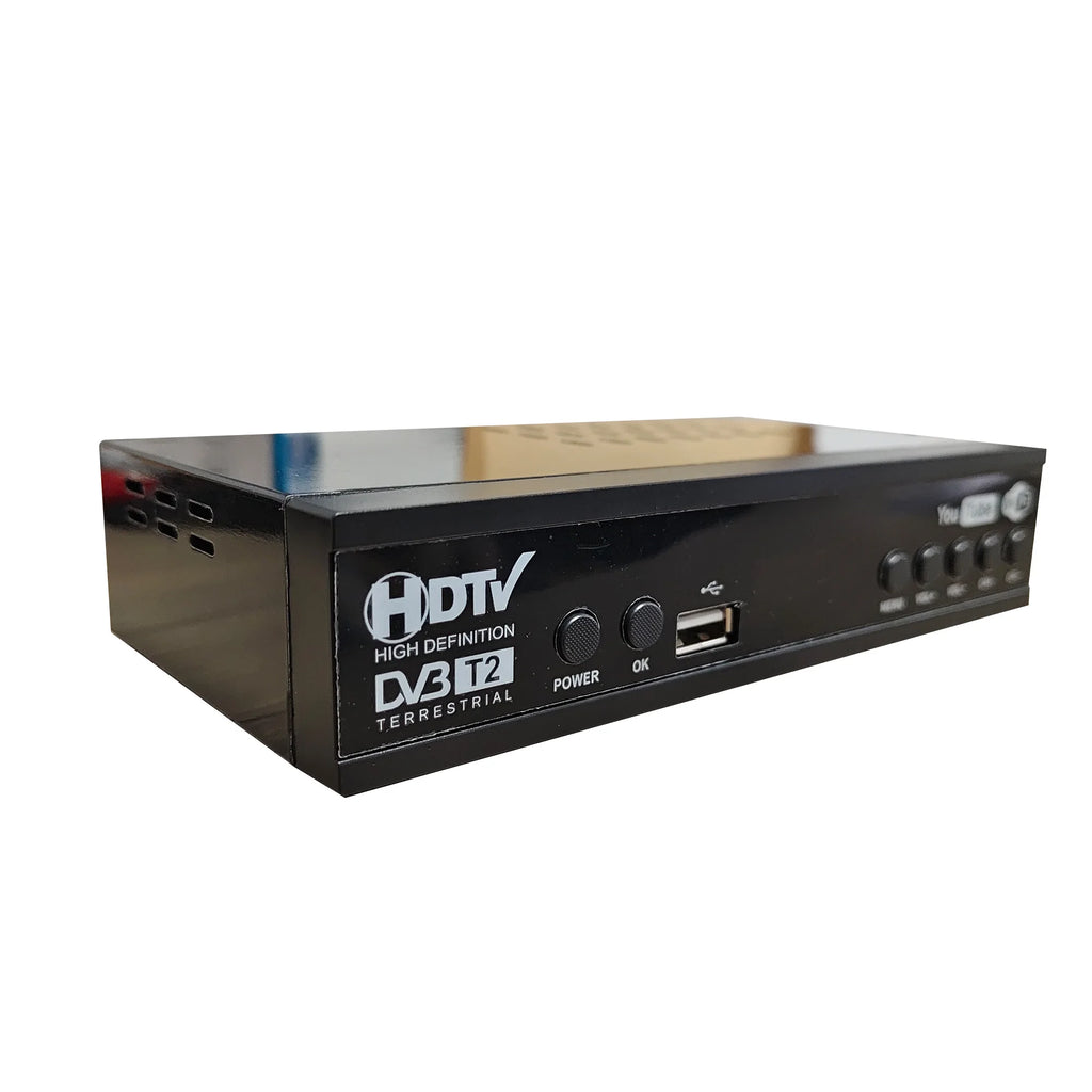 DVB-T2/C Terrestrial Digital TV Set-Top Box, PVR HD Video & Audio, Digital TV Receiver, TV Box