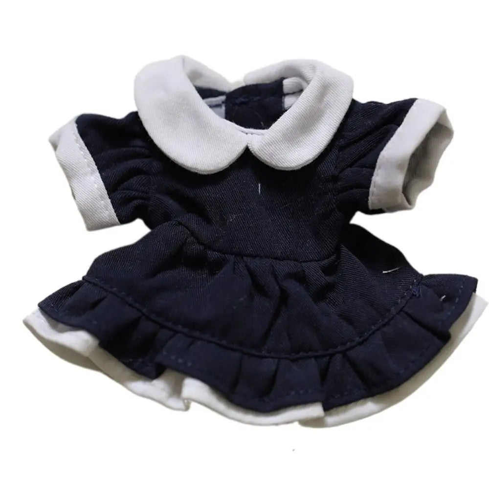 Dress Up Doll Doll Lolita Dress Maid Dress Princess Skirt Doll‘s Clothes Clothing 12cm Cotton Doll Clothes Doll Wear
