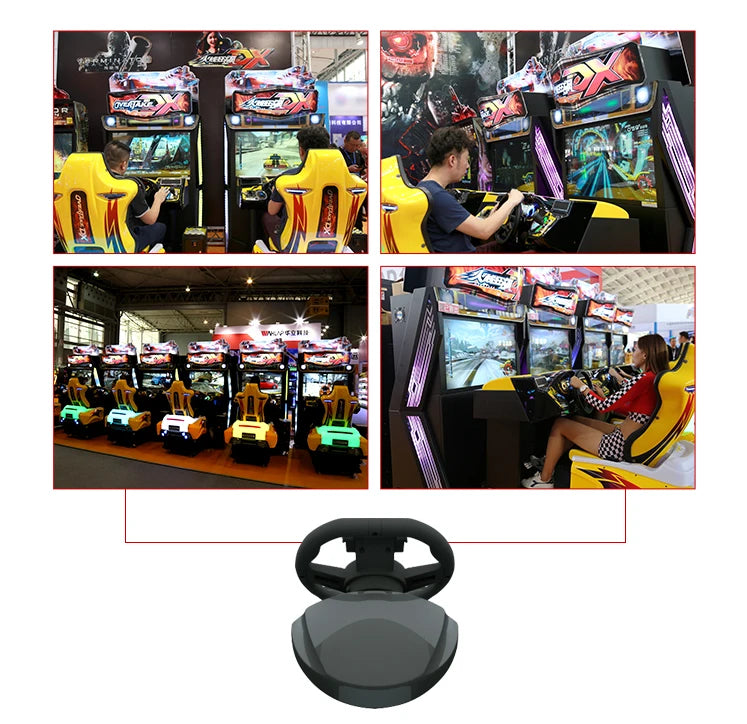 Customized Systems Electronic Simulator Car Racing Arcade Games Machine