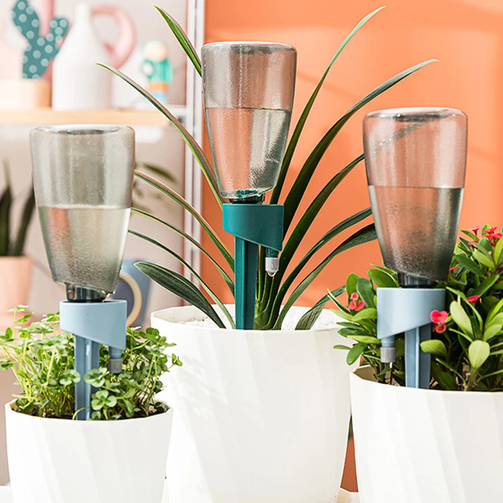 Automatic Waterer House-hold Drips Irrigation Flower Waterer Dripper Lazy Potted Timing Seepager Garden Self Watering Pot
