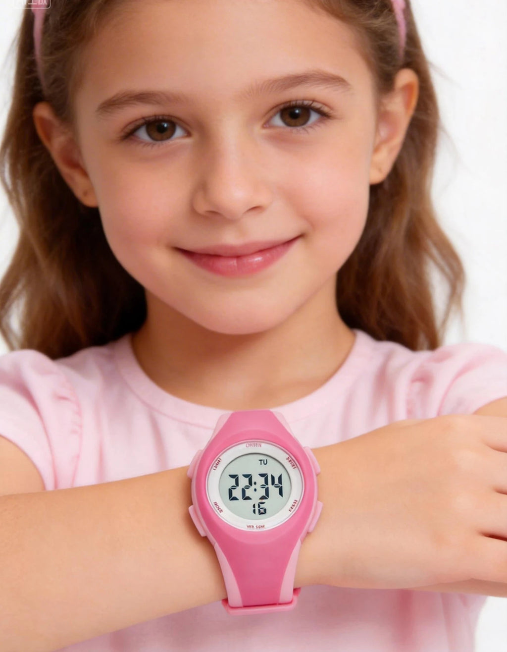 OHSEN Kids Digital Sport Watches 50M Waterproof Electronic Wristwatch Stop Watch LED Clock Children Watch For Boys Girls